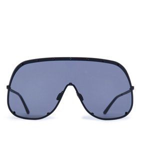 RICK OWENS SHIELD SUNGLASSES black/black